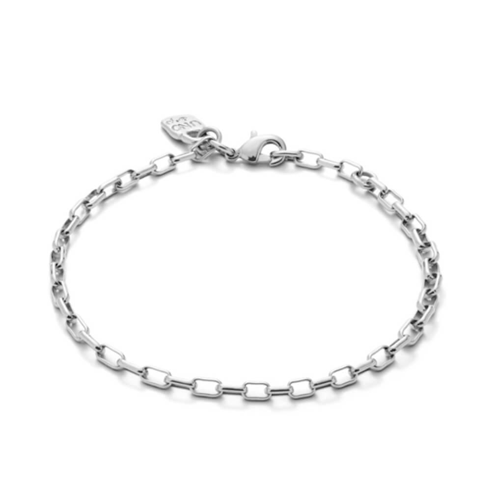 UNOde50 Sterling Silver - Plated Charm Link Bracelet - MococoUNOde50PUL2500MTL0000MBracelets