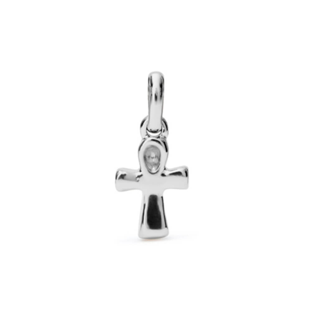 UNOde50 Sterling Silver - Plated Cross Shaped Charm - MococoUNOde50CHA0249MTL0000UCharms