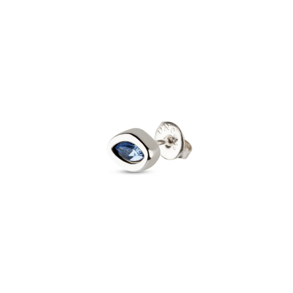UNOde50 Sterling Silver - Plated Crystal Piercing - MococoUNOde50Earrings