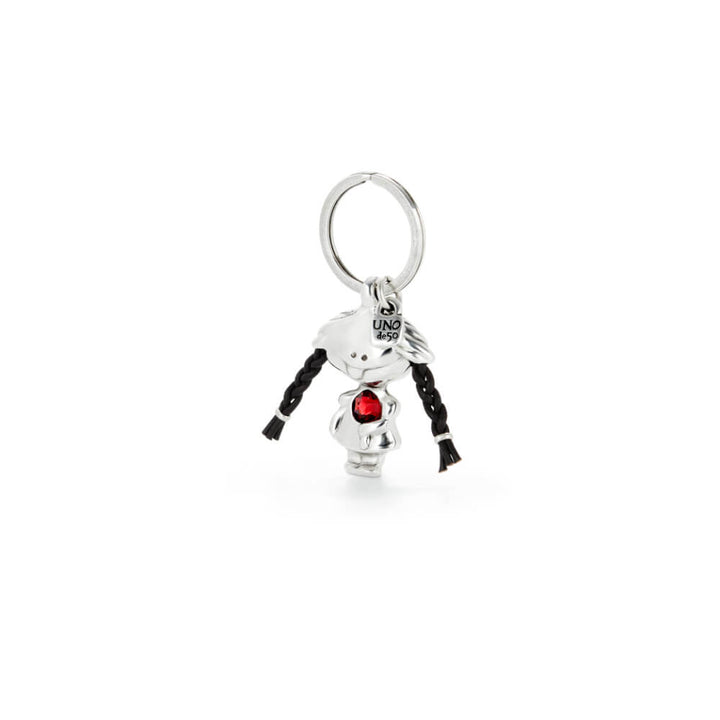 UNOde50 Sterling Silver - Plated Doll Key - Ring - MococoUNOde50LLA1023ROJMTL0UKeychains
