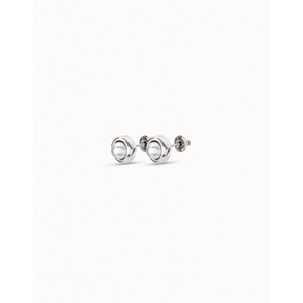 UNOde50 Sterling Silver - Plated Earrings With Pearl - MococoUNOde50PEN0461BPLMTLEarrings