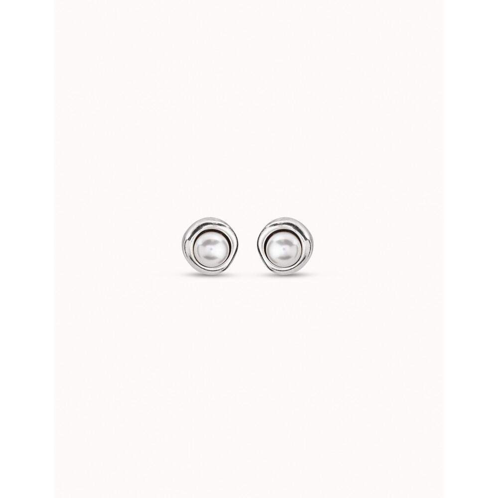 UNOde50 Sterling Silver - Plated Earrings With Pearl - MococoUNOde50PEN0461BPLMTLEarrings