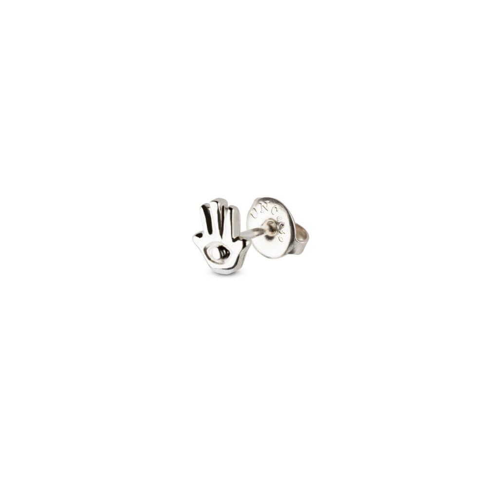 UNOde50 Sterling Silver - Plated Hamsa Piercing - MococoUNOde50PIE0006MTL0000UEarrings
