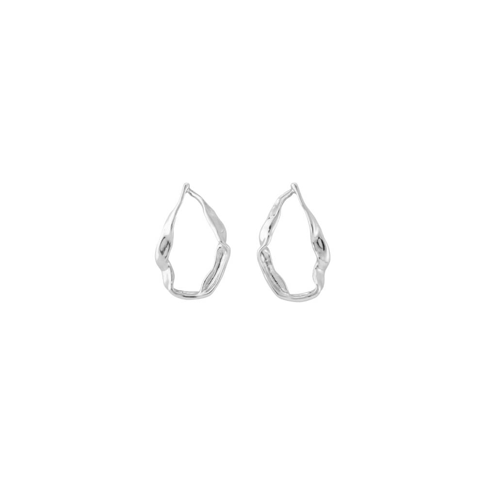 UNOde50 Sterling Silver-Plated Hoop Earrings image