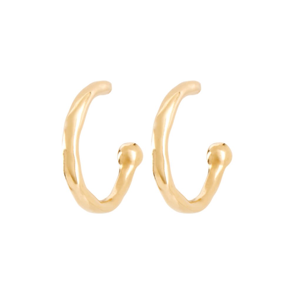 UNOde50 Sterling Silver - Plated Hoop Shaped Earrings - MococoUNOde50PEN0700MTL0000UEarrings
