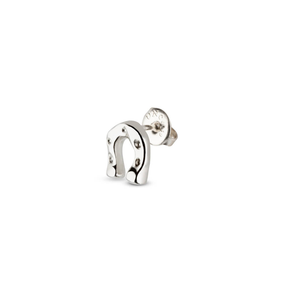 UNOde50 Sterling Silver - Plated Horseshoe Piercing - MococoUNOde50PIE0001MTL0000UEarrings