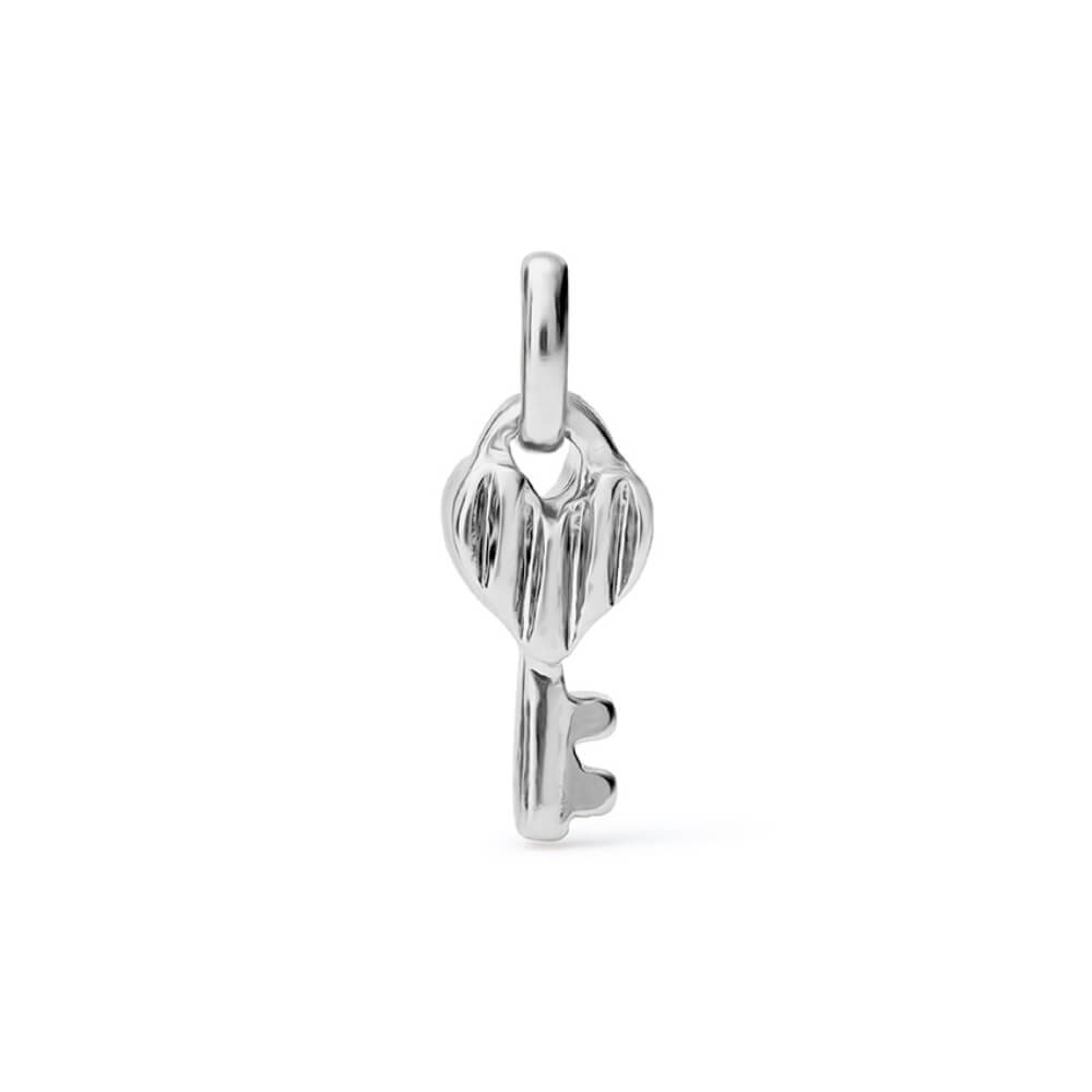 UNOde50 Sterling Silver - Plated Key - Shaped Charm - MococoUNOde50CHA0261MTL0000UCharms