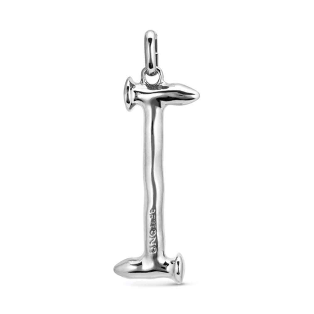 UNOde50 Sterling Silver - Plated Letter I Pendant - MococoUNOde50CHA0009MTL0000UCharms