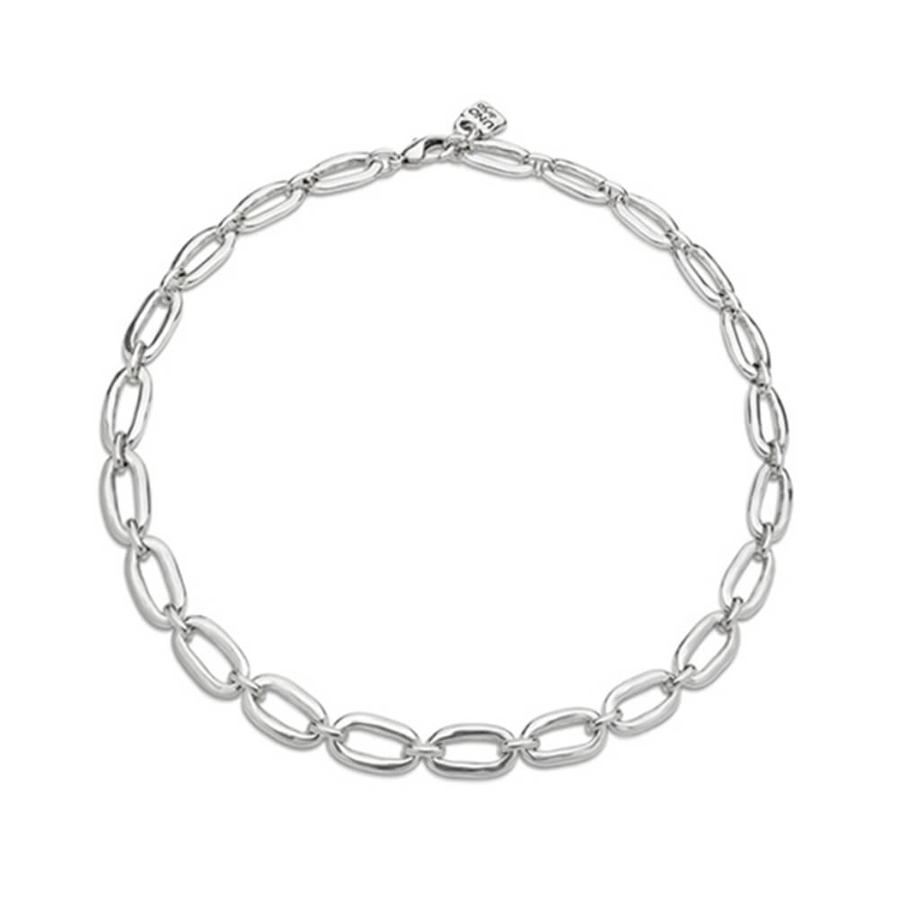 UNOde50 Sterling Silver - Plated Links Necklace - MococoUNOde50COL0729MTL0000UNecklaces