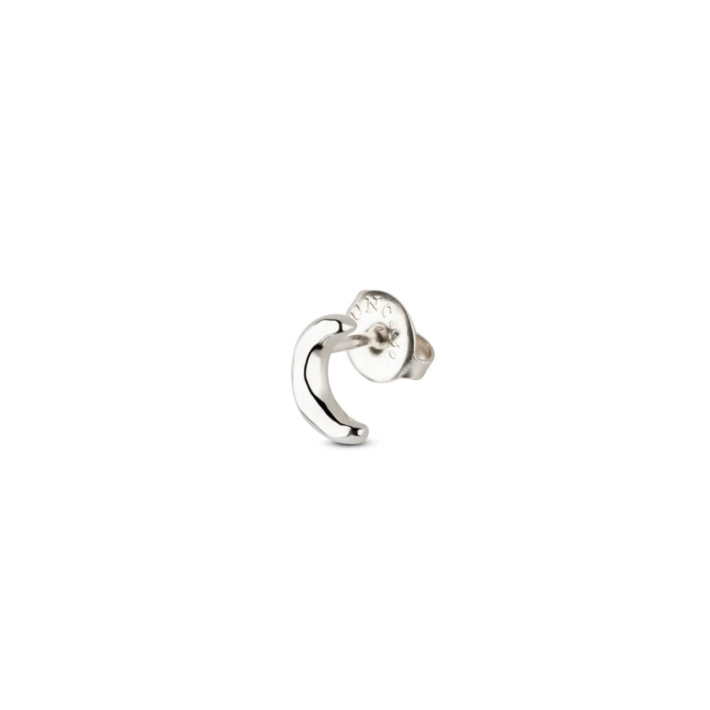 UNOde50 Sterling Silver - Plated Moon Piercing - MococoUNOde50PIE0005MTL0000UEarrings