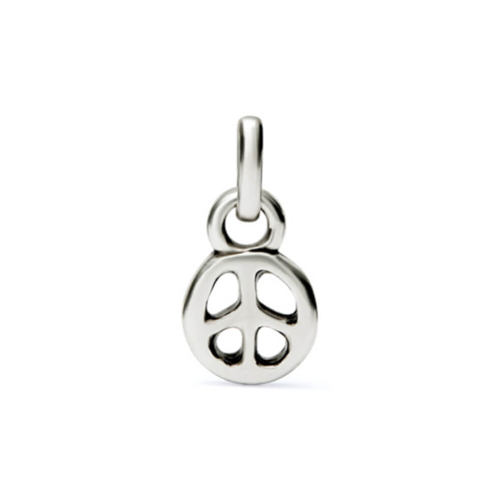UNOde50 Sterling Silver - Plated Peace Symbol Charm - MococoUNOde50CHA0254MTL0000UCharms