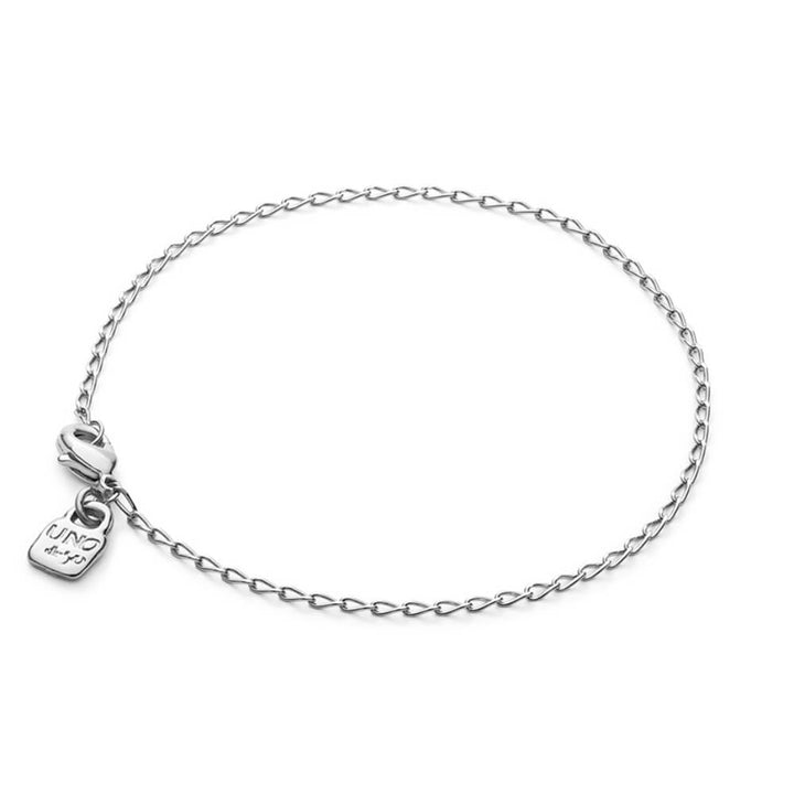 UNOde50 Sterling Silver - Plated Small Charm Link Bracelet - MococoUNOde50PUL2501MTL0000MBracelets