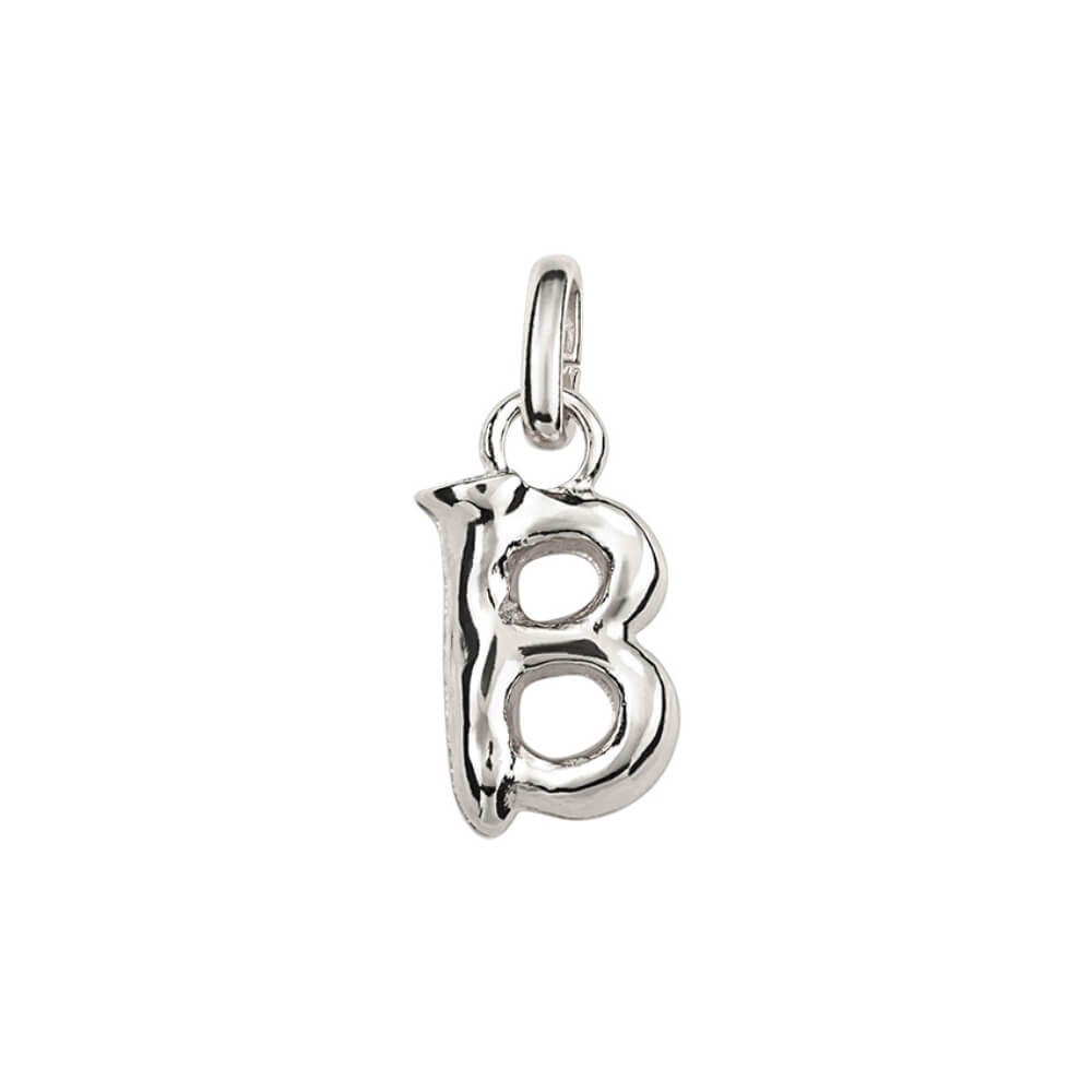 UNOde50 Sterling Silver - Plated Small Letter B Charm - MococoUNOde50CHA0274MTL0000UCharms
