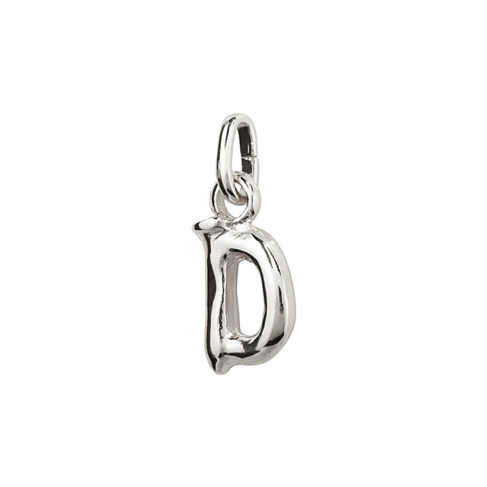 UNOde50 Sterling Silver - Plated Small Letter D Charm - MococoUNOde50CHA0276MTL0000UCharms