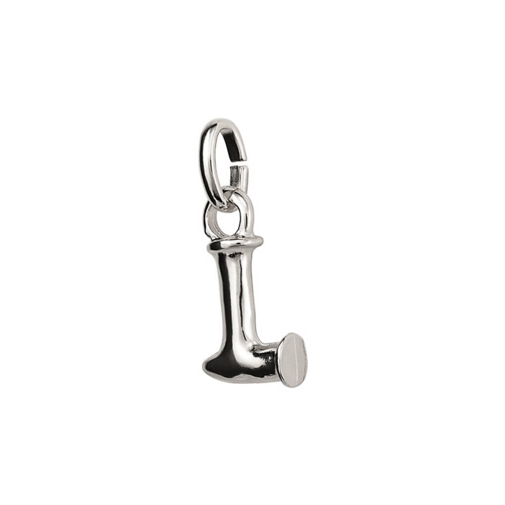 UNOde50 Sterling Silver - Plated Small Letter L Charm - MococoUNOde50CHA0284MTL0000UCharms