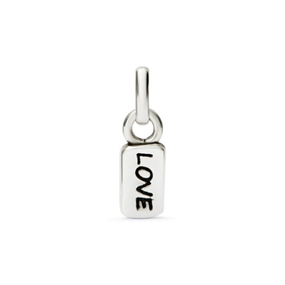 UNOde50 Sterling Silver - Plated The Word "Love" Charm - MococoUNOde50CHA0257MTL0000UCharms