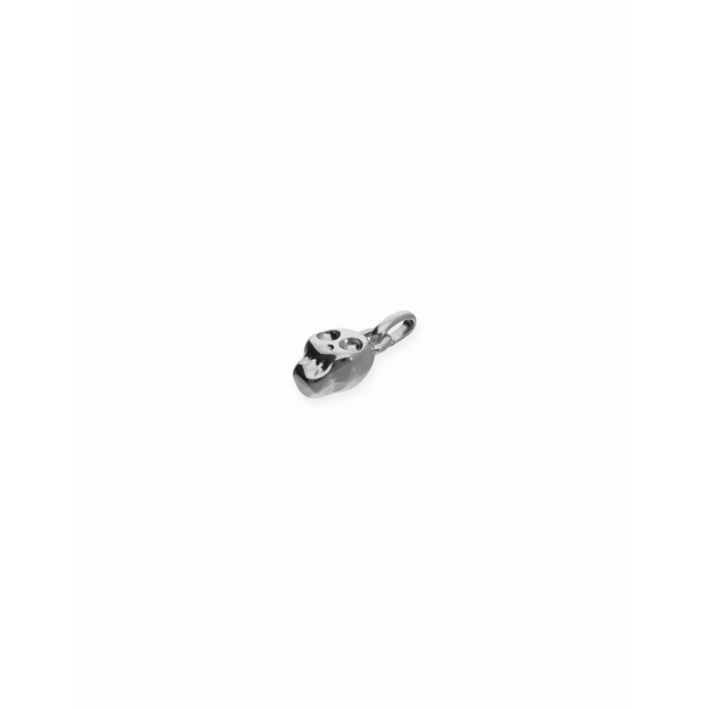 Unode50 Sterling Silver Skull Shaped Charm - MococoUNOde50CHA0299Charms and Links