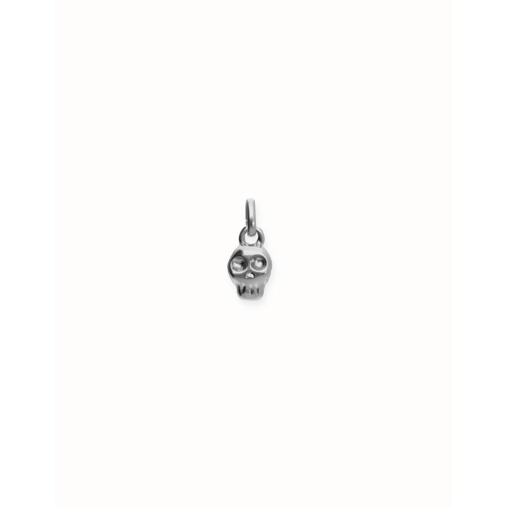 Unode50 Sterling Silver Skull Shaped Charm - MococoUNOde50CHA0299Charms and Links
