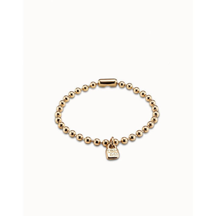 UNOde50 Sterling Silver/Gold - Plated Beads Bracelet - MococoUNOde50PUL1829MTL000 - GBracelet