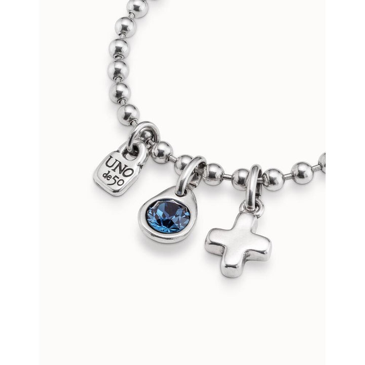 UNOde50 Sterling Silver/Gold - Plated Beads Bracelet - MococoUNOde50PUL1829MTL000 - SBracelet