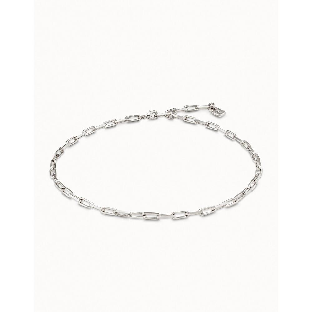 UNOde50 Sterling Silver/Gold - Plated Short Chain - MococoUNOde50COL1608MTL000 - SNecklaces