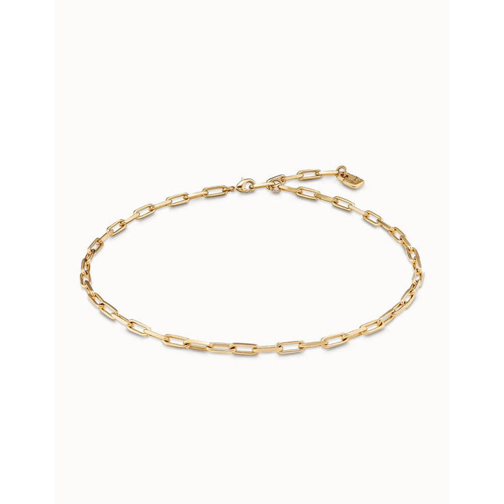 UNOde50 Sterling Silver/Gold - Plated Short Chain - MococoUNOde50COL1608MTL000 - GNecklaces