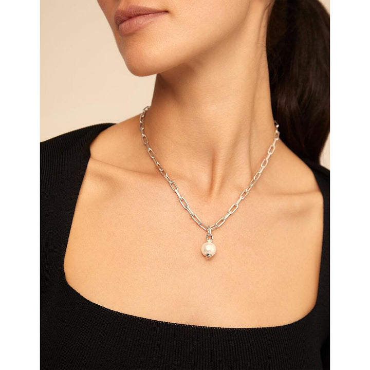 UNOde50 Sterling Silver/Gold - Plated Short Chain - MococoUNOde50COL1608MTL000 - SNecklaces