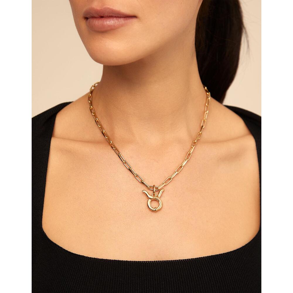 UNOde50 Sterling Silver/Gold - Plated Short Chain - MococoUNOde50COL1608MTL000 - SNecklaces