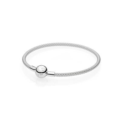 Pandora Moments Silver Mesh Bracelet (596543-21)