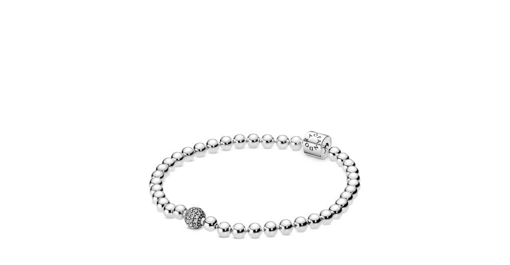 Pandora Beads & Pave Bracelet (598342CZ-21)