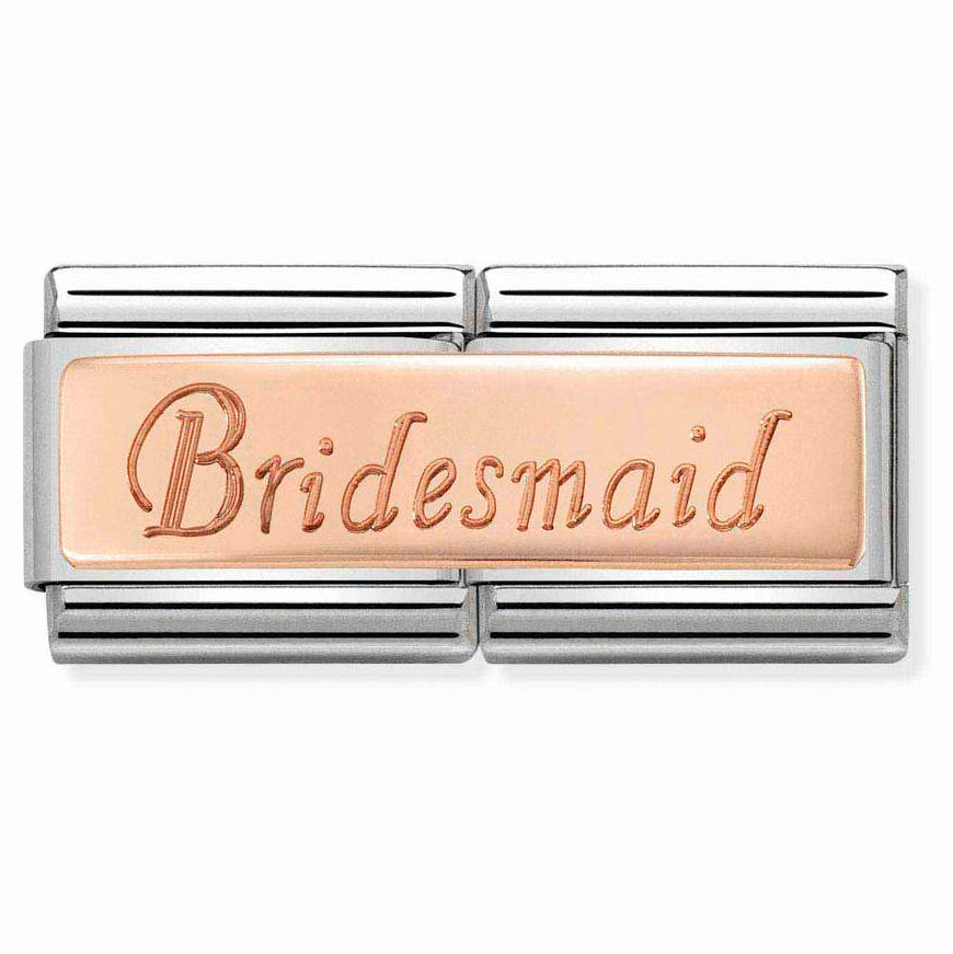 Nomination Rose Gold Bridesmaid Charm