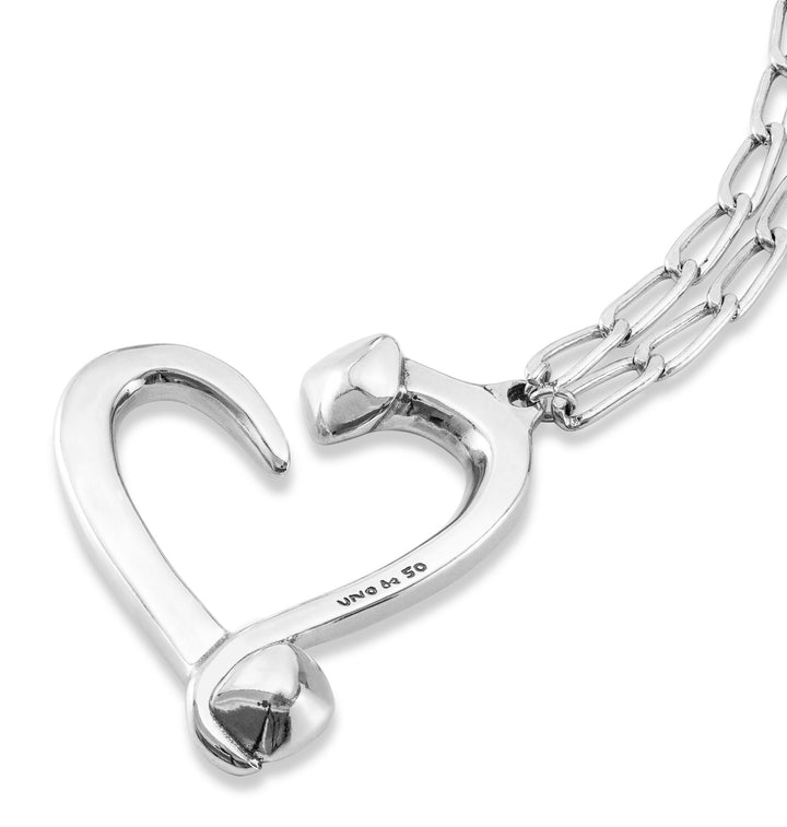 UNOde50 Silver Matching Loved Necklace