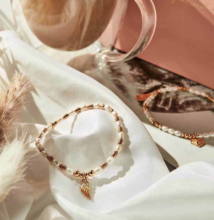 ChloBo Gold and Pearl Forever And Always Bracelet - MococoChloBoGBRP25660754169354619Bracelets