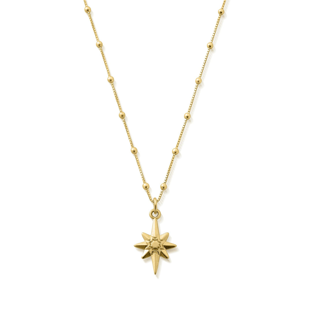 ChloBo Gold Bobble Chain Lucky Star Necklace - MococoChloBoGNBB20870754169355524Necklaces
