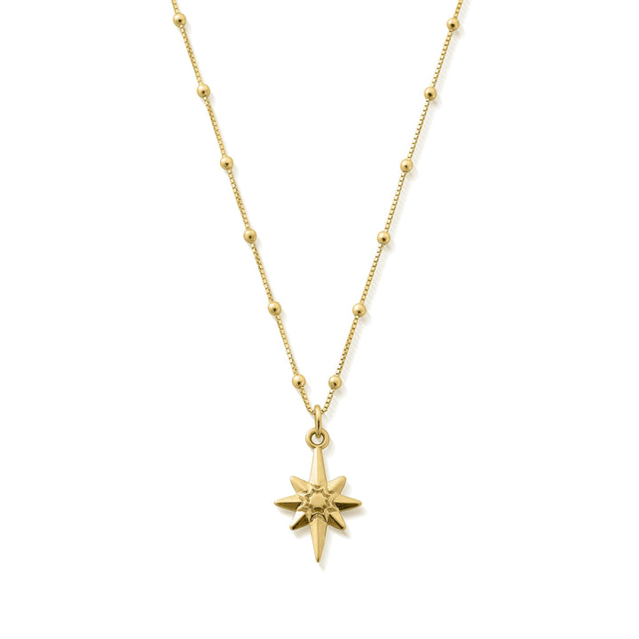 ChloBo Gold Bobble Chain Lucky Star Necklace - MococoChloBoGNBB20870754169355524Necklaces