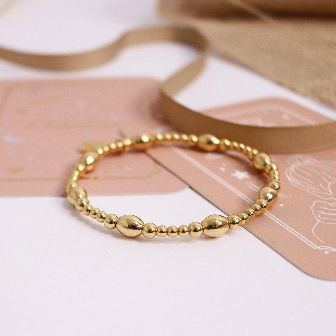 ChloBo Gold Cute Oval Bracelet - MococoChloBoGBCOR0784862044708Bracelets