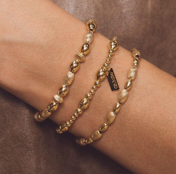 ChloBo Gold Double Rice Bracelet - MococoChloBoGBCOD0784862044715Bracelets