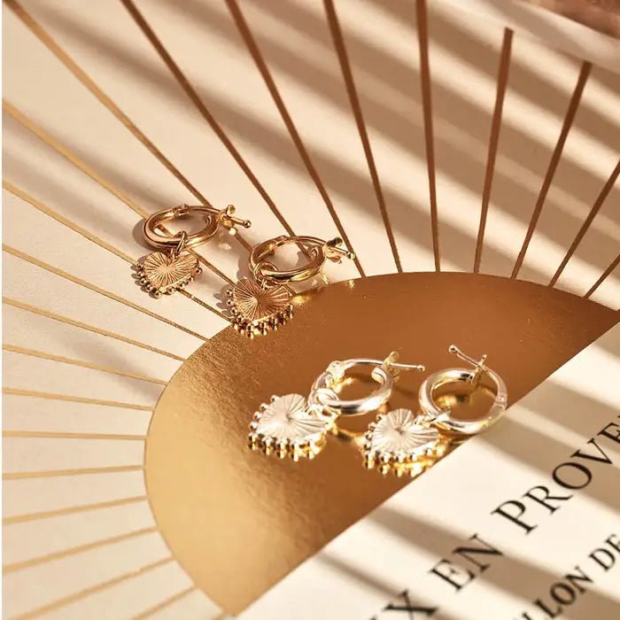 ChloBo Gold Glowing Beauty Small Hoops - MococoChloBoGEH31979501339254115Earrings