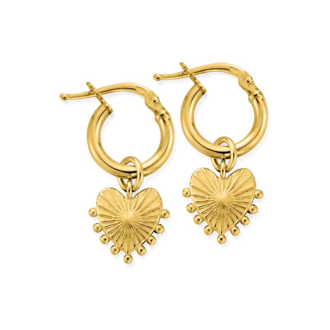 ChloBo Gold Glowing Beauty Small Hoops - MococoChloBoGEH31979501339254115Earrings