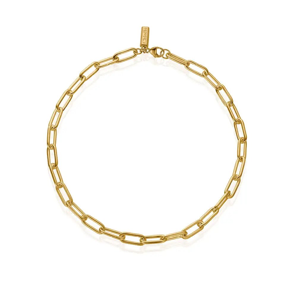 ChloBo Gold Medium Link Necklace - MococoChloBoCC - G - NE - 10 - S19501677976328Necklaces