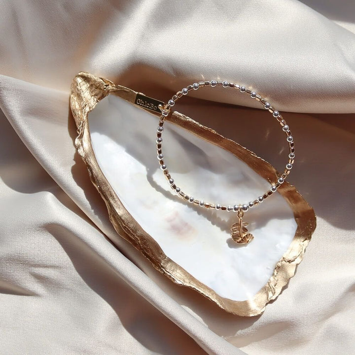 ChloBo Gold Mixed Curved Feather Bracelet - MococoChloBoGMBCFB25670754169355968Bracelets