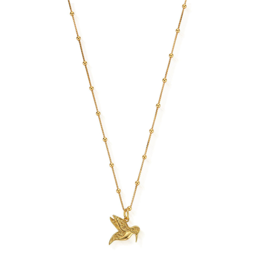 ChloBo Gold Newbie Necklace with Humming Bird Necklace - MococoChloBoGNBB7550784862039919Necklaces