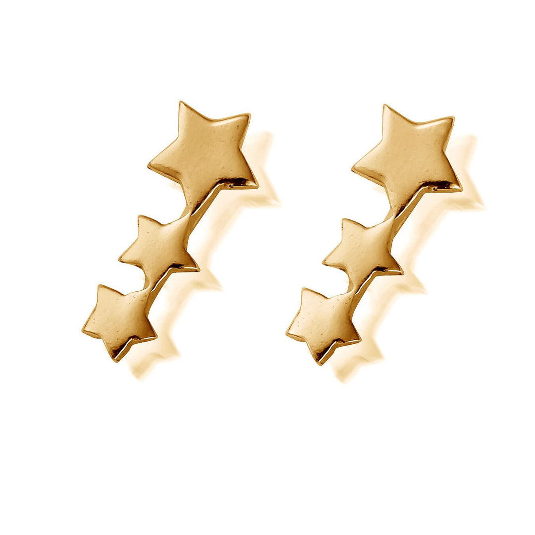 ChloBo Gold Shooting Star Earrings - MococoChloBoGEST11220784862040564Earrings