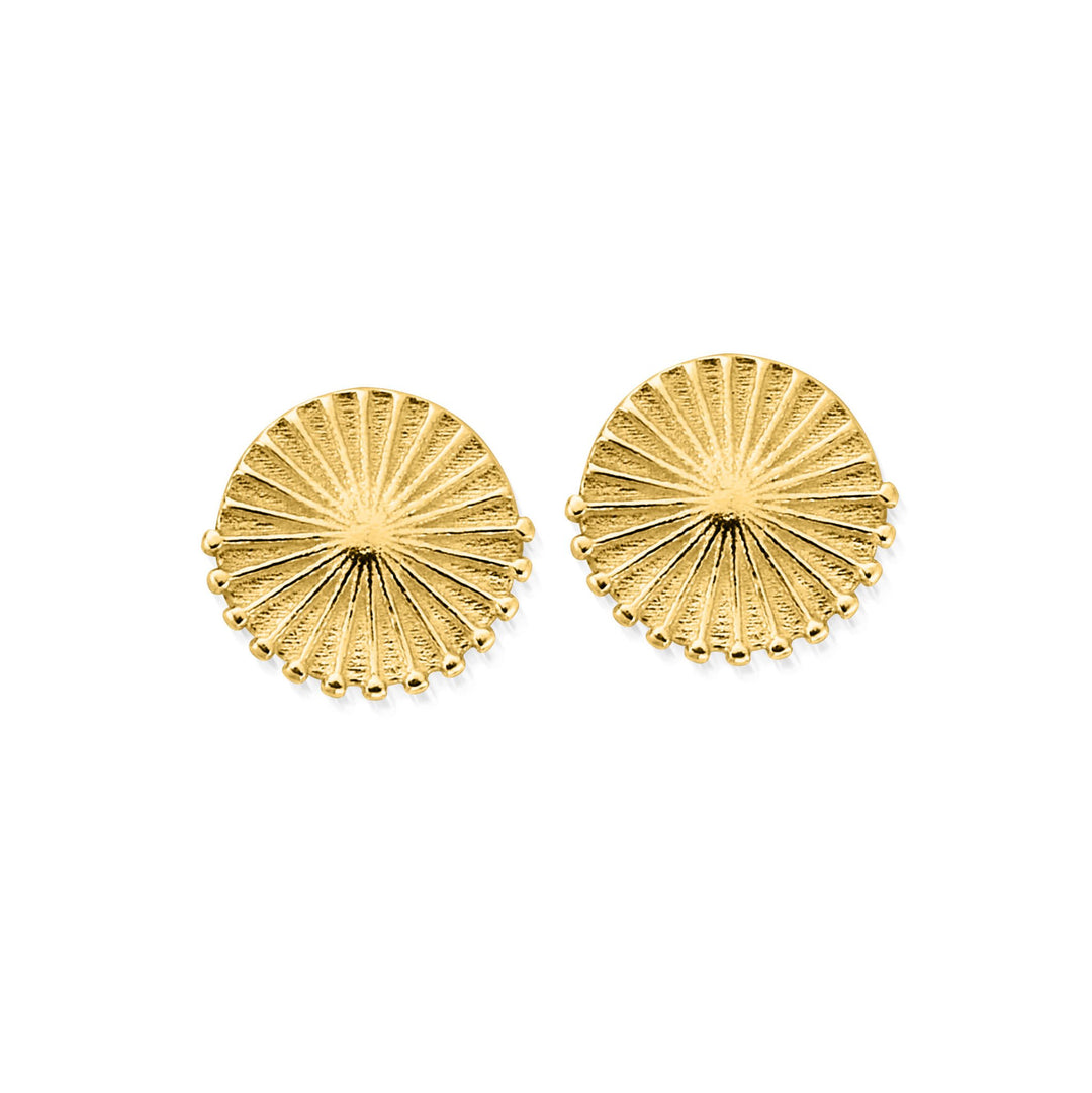 ChloBo Gold Sunburst Stud Earrings - MococoChloBoGEST32159507272374637Earrings