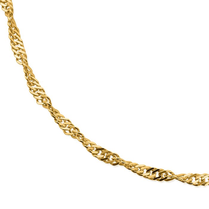 ChloBo Gold Twisted Rope Chain Necklace - MococoChloBoGNTROPE9505829799629Necklaces