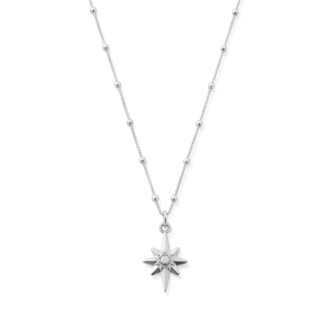 ChloBo Silver Bobble Chain Lucky Star Necklace - MococoChloBoSNBB20660754169355517Necklaces