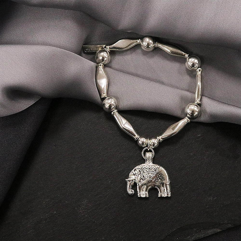 ChloBo Silver Chunky Elephant Bracelet - MococoChloBoSBCHU4335060436641685Bracelets