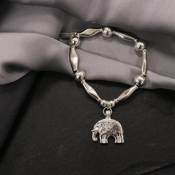 ChloBo Silver Chunky Elephant Bracelet - MococoChloBoSBCHU4335060436641685Bracelets