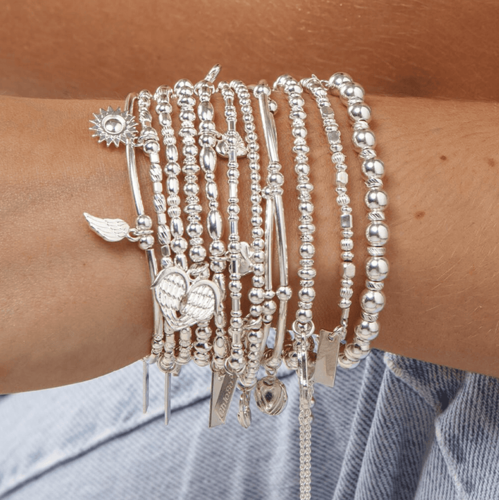 ChloBo Silver Didi Sparkle Heavenly Heart Bracelet - MococoChloBoSBDS9210754169355357Bracelets