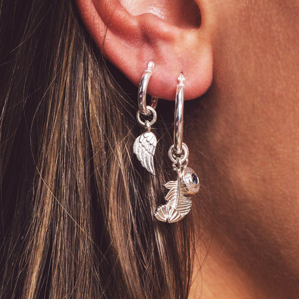 ChloBo Silver Divinity Within Hoop Earrings - MococoChloBoSEH25350784862044524Earrings